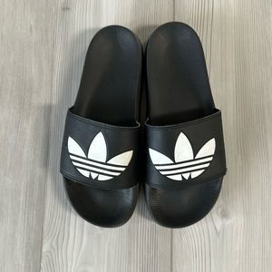 Adidas Black Sport Flpos
